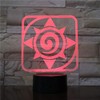 LED Blizzard Hearthstone Logo Changing Color USB Night Light and