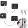 Pack of 2 ABS Fridge Lock for Child Lock, Cupboard