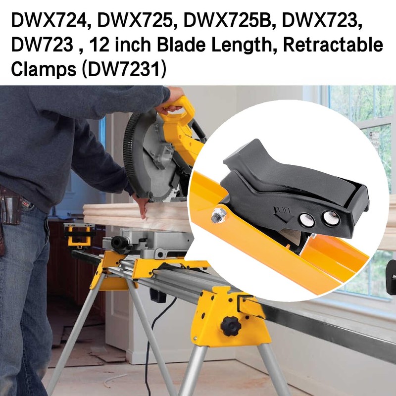 Miter Saw Mounting Brackets N087371 DW7231 use for Dewalt's DW723,