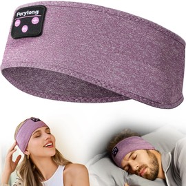 Perytong Sleep Headphones, Bluetooth Sports Headband Headphones with Ultra Thin HD Stereo Speakers, Perfect for Sleeping, Exercising, Jogging, Yoga, Insomnia, Air Travel, Meditation