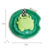 Itzy Ritzy Crinkle Teether - Plush Velour with Crinkle Sounds