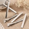 100 Pzs Pinzas de Cocodrilo para Cabello, Broche Cocodrilo, Pinzas