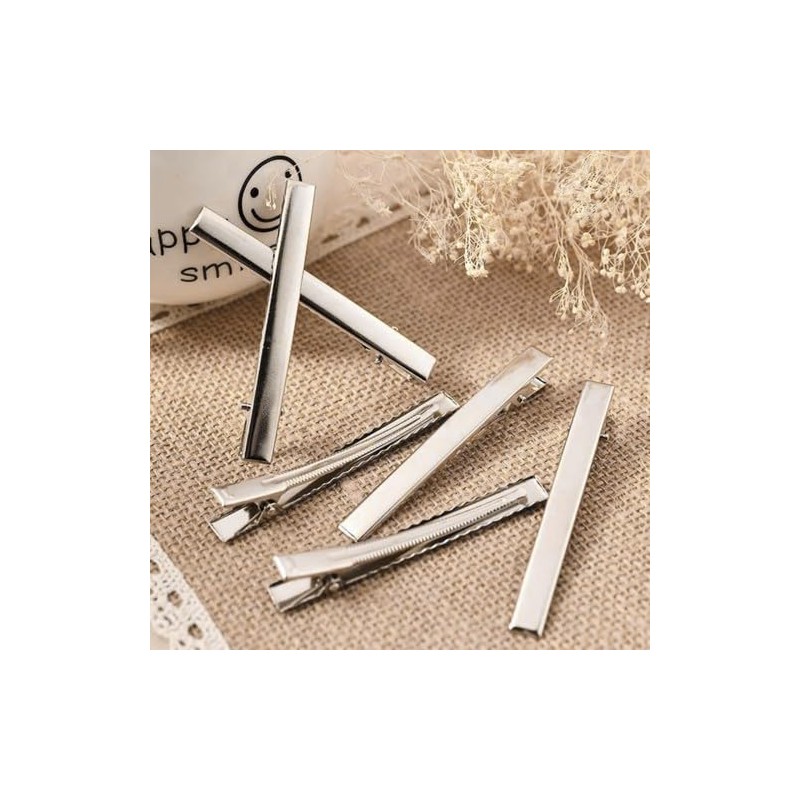 100 Pzs Pinzas de Cocodrilo para Cabello, Broche Cocodrilo, Pinzas