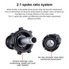 Bike Hub Ceramic 4 Sealed Bearings Front 18 Holes Rear