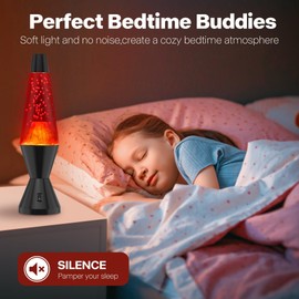 Volcano Lamp, Realistic Volcanic Eruption Night Light, USB Powered Desktop Sleep Lights, Office Room Decor Relax Mood Lamps, Man Cool Gadgets Novelty Birthday Christmas Gifts for Kids Adults