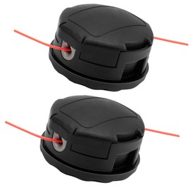 DuckcowsC 2Pcs Speed Feed 400 Head String Trimmer Head Replacement for Echo SRM-225 SRM-230 SRM-210 and Straight Shaft Trimmers PAS-210 PAS-211 PAS-225, Replaces 99944200907 99944200907b
