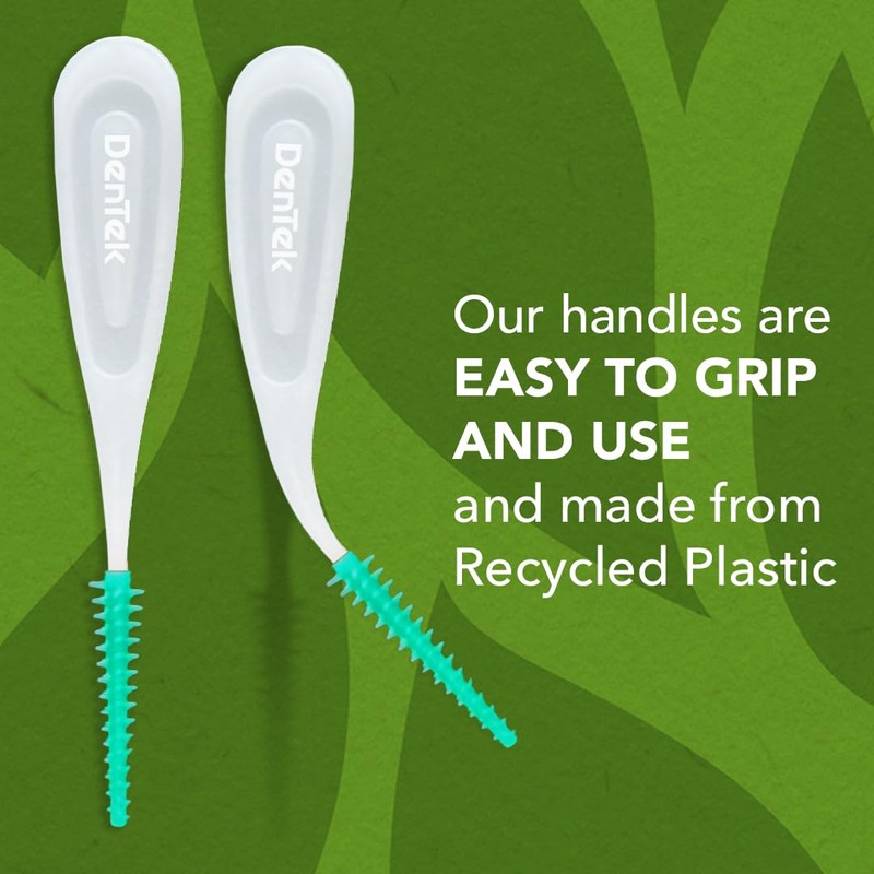 DenTek Eco-Friendly Interdental Comfort Picks - Medium/Large, for Removing Food