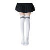 RAKUKOU Over Knee Socks, Cotton, Long Socks, Knee High Socks,
