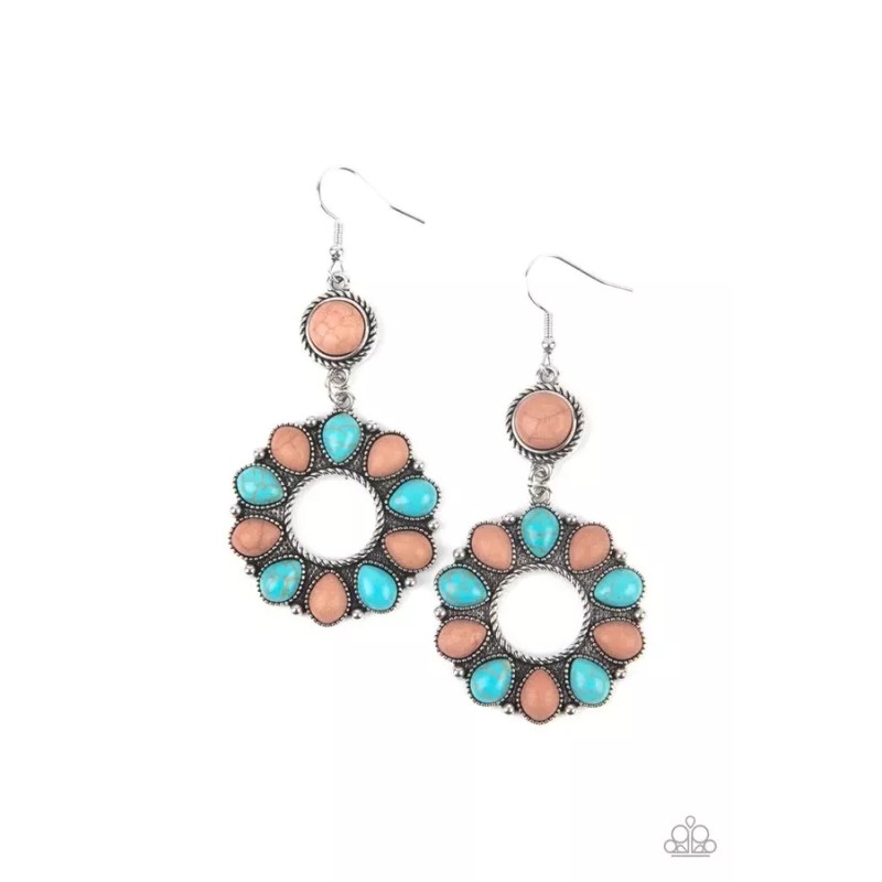 Paparazzi BACK AT THE RANCH multi earrings