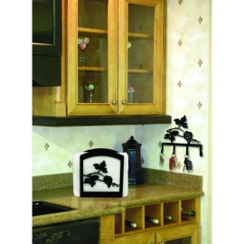 Village Wrought Iron Wrought Iron Dragonfly - Napkin Holder 6" (Made in USA)