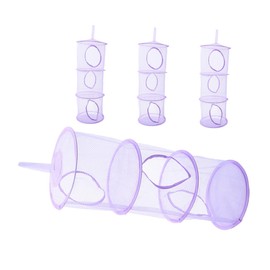 SUPVOX 4pcs Hanging Storage Net for Animals Durable Mesh Organizer for Stuffed Versatile Storage for Bedrooms Playrooms Nurseries Creative Hammock