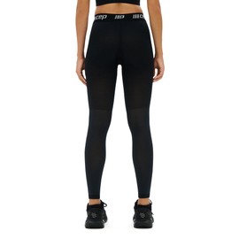 CEP Footless Recovery Compression Tights, Black, Women, IV