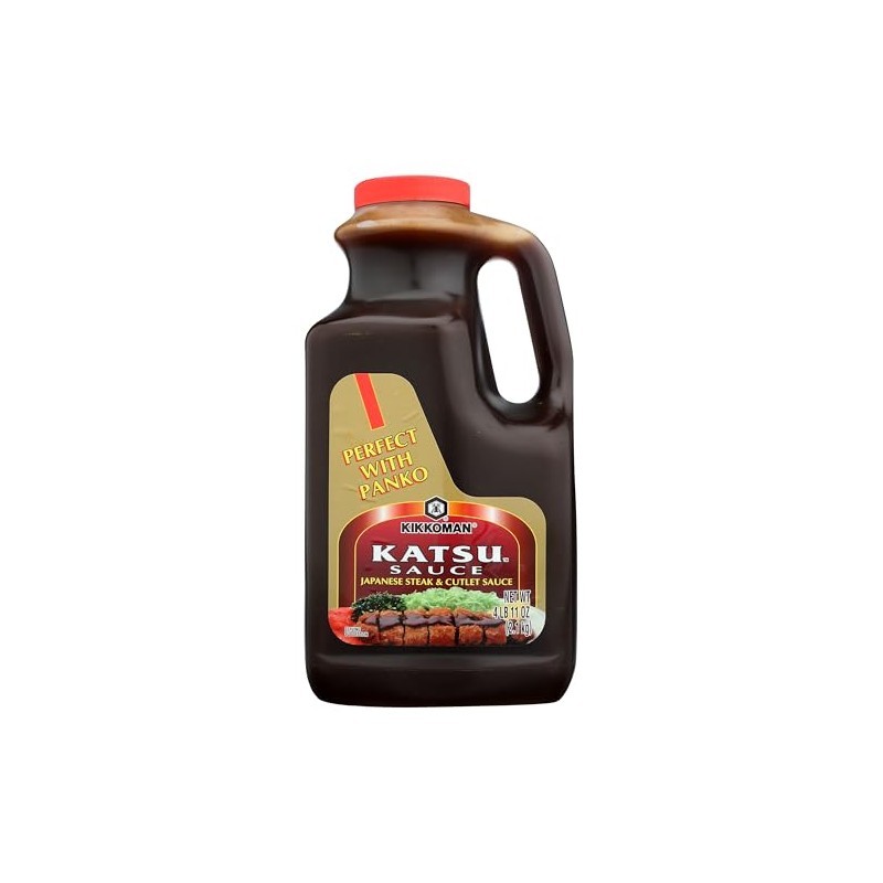 Kikkoman Tonkatsu (Katsu) Japanese Steak and Cutlet Sauce 2.1 Kilogram