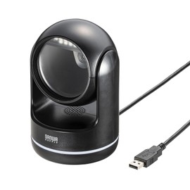 Sanwa Supply BCR-2D11BK 2D Barcode Reader (Stationary Type)