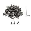 iexcell 100 Pcs M4 x 12mm Thread Pitch 0.7 mm