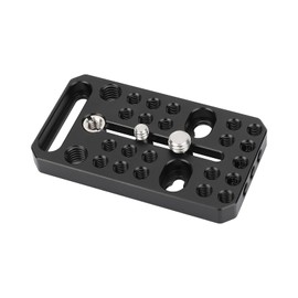 CAMVATE Multipurpose cheese plate with 1/4"-20 & 3/8"-16 threads - 3329