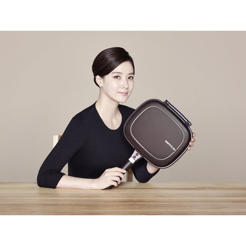 Happycall Titanium Nonstick Double Pan, Flip Pan, Square, Dishwasher Safe,