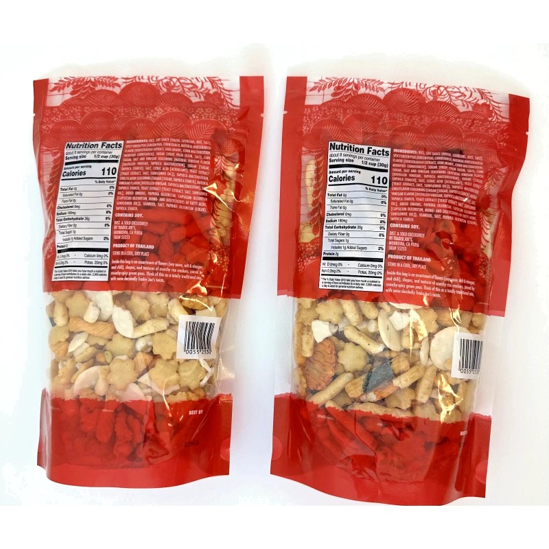 Trader Joe's 3 Pack Trader Joe's Rice Cracker Snack Mix