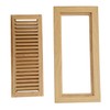 Homewell 8 Pcs Pack White Oak Wood Floor Register, Flush
