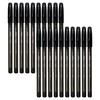 DIGNO Tri-Mate Ballpoint Pens, BLACK, Medium Point (1.0mm), Pack of