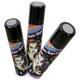 Horror Farb Haarsray grau 100ml