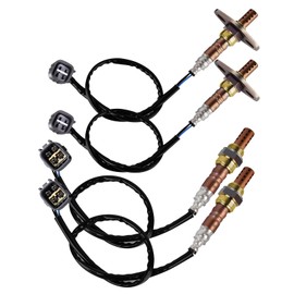 XCBOOCH Automotive Replacement Oxygen O2 Sensor 234-4162 234-4169 Set of 4, 02 Sensor Compatible with Toyota for Sequoia 2001-04, for Tundra 2000-04