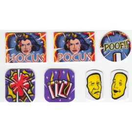 Theatre of Magic Pinball Machine Target Decal Set