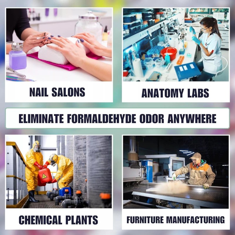 SMELLEZE Reusable Formaldehyde Smell Deodorizer Pouch: Rid Odor in 150