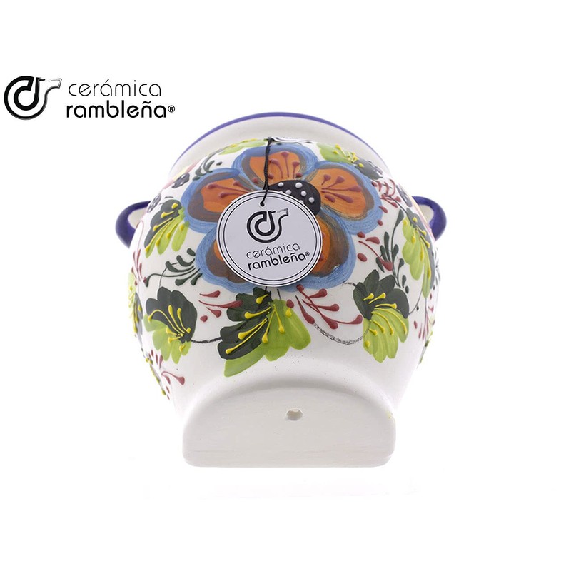 Ceramic Rambel Orza Flower Pot Hanging Wall Planter Model 02