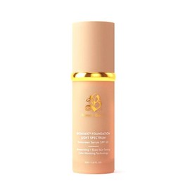 Bio Mimic Foundation Light Spectrum by ; Hydrating, Anti-Ageing, Concealing, Evening skin tone, Protecting from Sun with SPF50; Lifestyle Lightweight Foundation for Gym, Sports, Dancing
