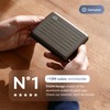 Aluminium Wallet, Large Capacity with Metal Lock, RFID Protection Against