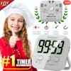 Timer, Kitchen Timer, Timer for Kids, Digital Timer for Cooking,