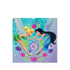 American Greetings Tinker Bell Lunch Napkins, 16 Count, Party Supplies Novelty