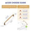 Ravinte 10 Pack 5 Inch Champagne Bronze Kitchen Cabinet Handles