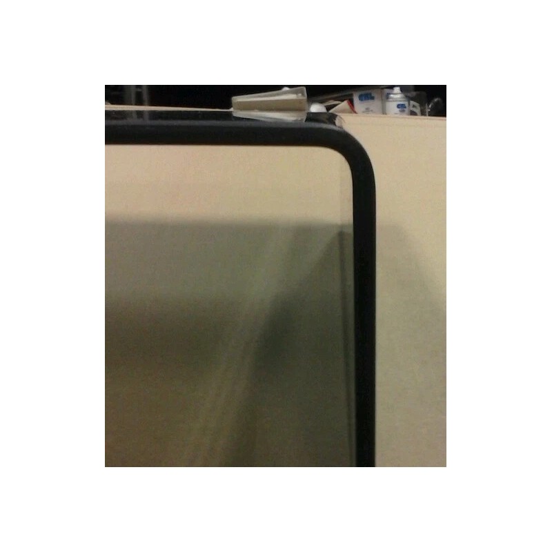 Custom 26" ID wide center or side boat windshield, 16"