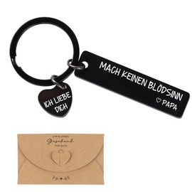 MEJOSER Teenager Mädchen Junge Geschenke Schlüsselanhänger von Mama Papa Jugendweihe Jugendliche Coole Lustige Geschenke für Tochter Sohn Geburtstag (von Papa)