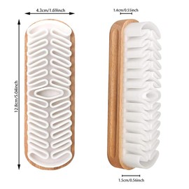 Lamondre Suede Brush, Suede & Nubuck Cleaning Kit - Crepe Brush Rubber - Suede Shoe Brush for Cleaning a kinds of Suede Nubuck Leathers