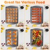 Baking Sheet with Wire Rack, 17" x 12" Nonstick Carbon