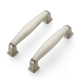 Ravinte 5 Pack Solid 3 Inch Kitchen Cabinet Handles Brushed Nickel Cabinet Pulls Satin Nickel Drawer Pulls Kitchen Cabinet Hardware Kitchen Handles for Cabinets Cupboard Handles Drawer Handles