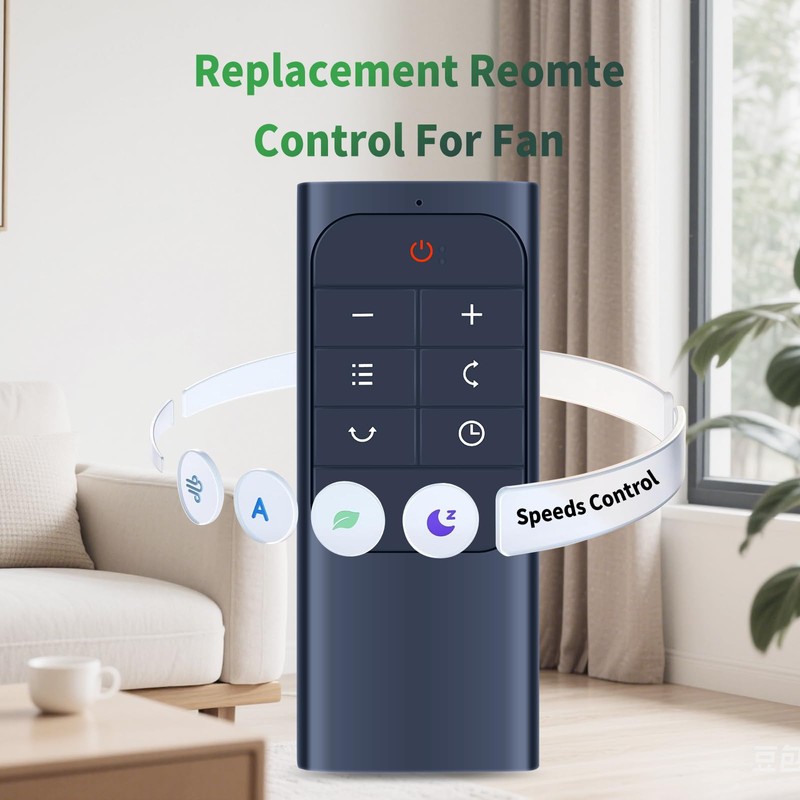CLVIZCXOM Fan Replacement Remote Control Compatible with Dreo Floor Fan