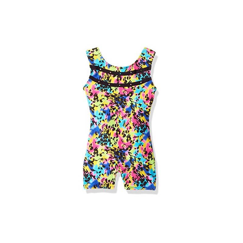 Jacques Moret Chica Cheetah Hearts Tank Biketard, Tonos de Animales