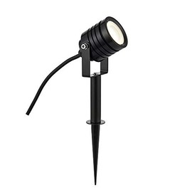 Saxby - Integrated LED 1 Light Outdoor Spike Light Black Anodised, Frosted IP65 78636