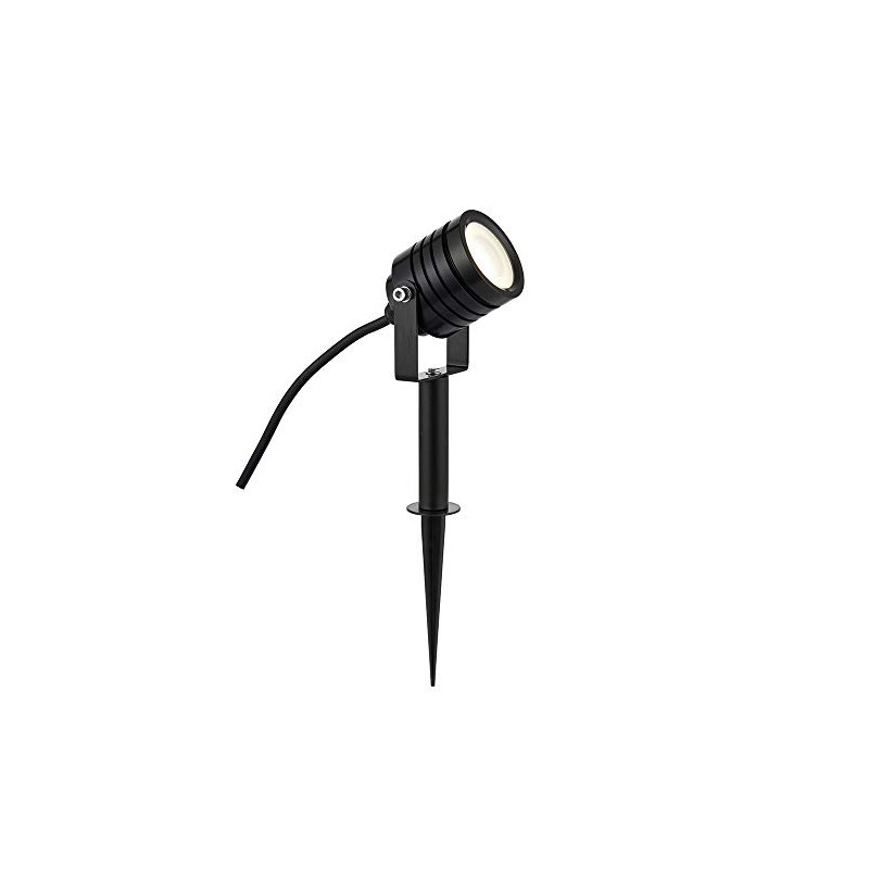 Saxby - Integrated LED 1 Light Outdoor Spike Light Black
