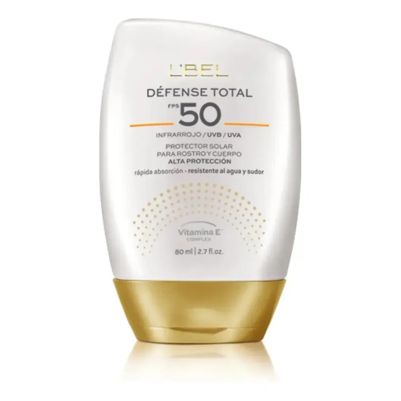 L'bel - Protector Solar Facial Y Corporal Défense Total 80ml