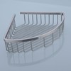 orhemus 304 Stainless Steel Shower Caddy Corner Basket Shelf Bathroom