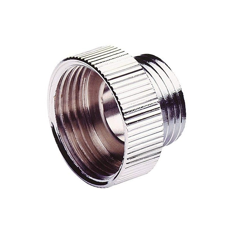 Waterberry Shower Hose Reducer Chrome Plated Metal Adapter 3/4" Female