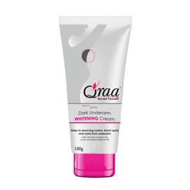Qraa Advanced Lacto Dark Underarm Whitening Cream, 100g
