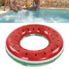 Watermelon Pool Float 16.5in Inner Diameter Inflatable Watermelon Design Eco