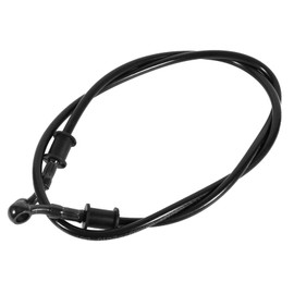 600 mm Clutch Oil Hose Brake Line 10 mm, 28° Hollow Screw Steel Flex Brake Hose Braided Brake for Bikes Enduro Motocross Street Bikes