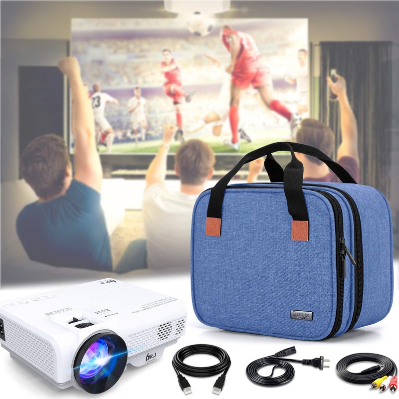 Luxja Carrying Bag for Mini Projector, Portable Case for Projector